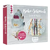 Boho-Schmuckset Love & Peace (Dunkelrot/Grau) Spiel