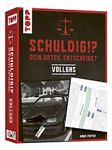 Schuldig?! Dein Urteil entscheidet - Vollgas. Krimispiel in 50 Karten Spiel