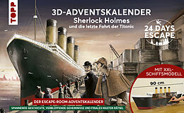 24 DAYS ESCAPE 3D-Adventskalender  Sherlock Holmes und die letzte Fahrt der Titanic Spiel