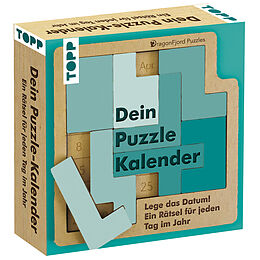 Dein Puzzle-Kalender. Lege das Datum  ein Rätsel für jeden Tag im Jahr Spiel