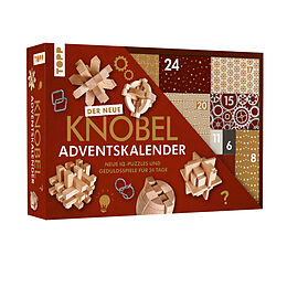 Knobelspiel-Adventskalender  Neue IQ-Puzzles und Geduldsspiele für 24 Tage Spiel