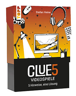 CLUE5 #Videospiele. 5 Hinweise, nur eine Lösung. Das Trend-Quiz für deine Tasche Spiel