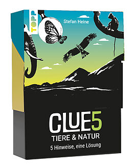 CLUE5 #Tiere. 5 Hinweise, nur eine Lösung. Das Trend-Quiz für deine Tasche Spiel