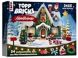 Spiel (Non) TOPP Bricks Adventskalender 24 weihnachtliche Sets aus Mini-Klemmbausteinen von
