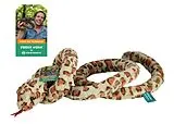 Bresser 9820502 - Freek Vonk, Gartenboa Tina, Schlange, Plüschtier, 160 cm Spiel