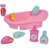 Puppen-Badewanne mit Zubehör Spiel