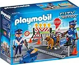 PLAYMOBIL Polizei-Strassensperre, ca. 19x15x7, ab 4 Jahren 6878 Spiel