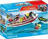 Feuerwehrboot mit Aqua Scooter Spiel