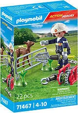 PLAYMOBIL Feuerwehr-Tierrettung 71467 Spiel