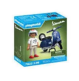 PLAYMOBIL 1969 Vespa 150 Sprint Veloce, Blau 71622 Spiel
