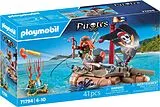 PLAYMOBIL Schatzbergung auf Piratenfloss 71794 Spiel