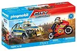 PLAYMOBIL Verfolgungsjagd mit Polizei Pick-Up 71875 Spiel