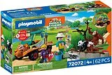PLAYMOBIL Zoo: Tierpflegermobil 72072 Spiel