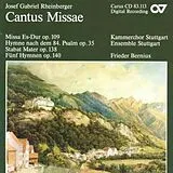 Ens Stuttgart CD Cantus Missae