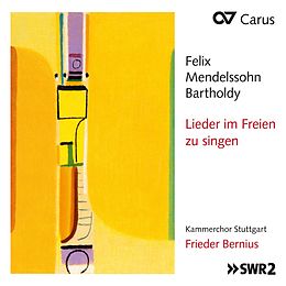 Bernius Frieder CD Lieder Im Freien Zu Singen