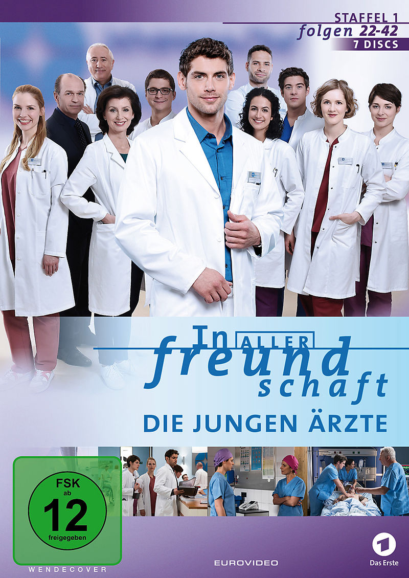 in aller freundschaft die jungen arzte staffel 01 folgen 22 42 dvd online kaufen ex libris