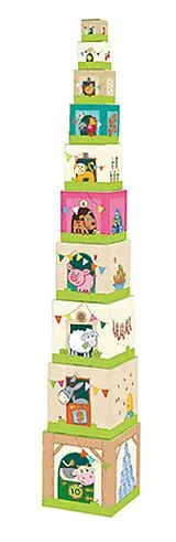 HABA Stapelwürfel Auf dem Land Spiel