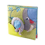 Fester Einband Stoffbuch Elefant Egon von 