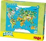 Weltkarte (Kinderpuzzle) Spiel
