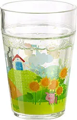 Glitzerbecher Traktor Spiel