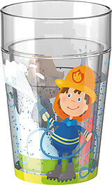 HABA Glitzerbecher Feuerwehr Spiel