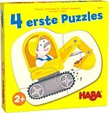 4 erste Puzzles, Baustelle (Kinderpuzzle) Spiel