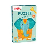 Puzzle 2in1 - Elefant Spiel