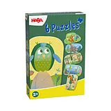 6 erste Puzzles - Waldtiere Spiel