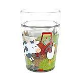 Glitzerbecher Bauernhof Spiel