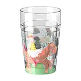 Glitzerbecher, Prinzessin & Pferd Motiv 1 Spiel