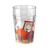 Glitzerbecher, Bauernhof Motiv 2 Spiel