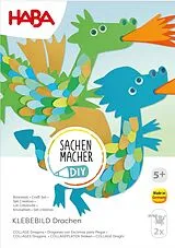 Bastelset - Klebebild Drachen Spiel