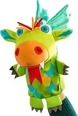 Handpuppe Drache Motzbert Spiel