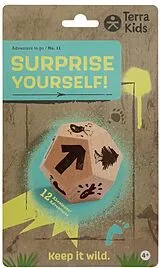 HABA 2013842001 - Terra Kids, Surprise Yourself! Entscheidungswürfel/Aktionswürfel, Adventure to go/No.11 Spiel