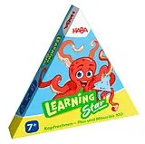 HABA 2013370002 - play+learn: Learning Star, Kopfrechnen-Plus und Minus bis 100, Legespiel Spiel