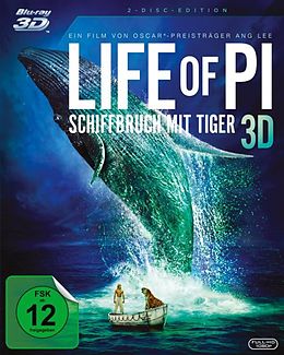 Life of Pi - Schiffbruch mit Tiger 3D Blu-ray 3D