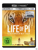 Life of Pi - Schiffbruch mit Tiger Special 2-Disc Edition Blu-ray UHD 4K + Blu-ray