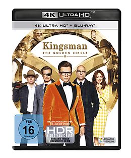 Kingsman: The Golden Circle Blu-ray UHD 4K + Blu-ray