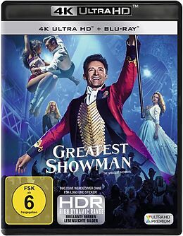 Greatest Showman Blu-ray UHD 4K + Blu-ray