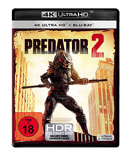 Predator 2 - 2 Disc Bluray Blu-ray UHD 4K + Blu-ray