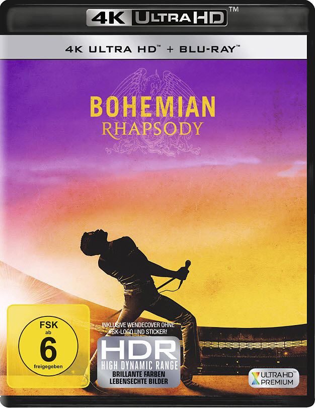 Bohemian Rhapsody - 2 Disc Bluray - Blu-ray UHD 4K - online kaufen | Ex ...