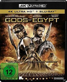 Gods of Egypt - 2 Disc Bluray Blu-ray UHD 4K + Blu-ray