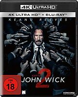 John Wick: Kapitel 2 - 2 Disc Bluray Blu-ray UHD 4K + Blu-ray