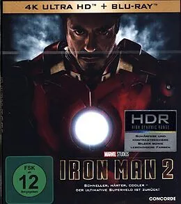 Iron Man 2 Blu-ray UHD 4K + Blu-ray