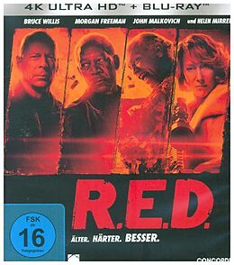 R.E.D. - Älter. Härter. Besser. Blu-ray UHD 4K + Blu-ray