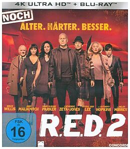 R.E.D. 2 - Noch Älter. Härter. Besser Blu-ray UHD 4K + Blu-ray