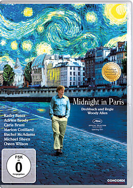 Midnight in Paris DVD