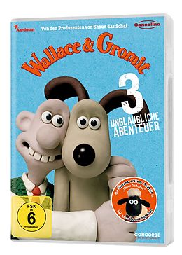 Wallace & Gromit - 3 unglaubliche Abenteuer DVD