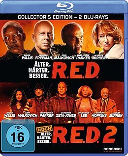 R.E.D. & R.E.D. 2 Blu-ray