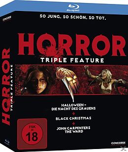 Horror Triple Feature (Halloween - Die Nacht des Grauens / Halloween 1 / Halloween I / Black Christmas - Stille Nacht, Tödliche Nacht / John Carpenters The Ward) Blu-ray